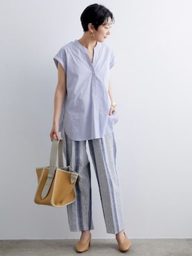 ADAM ET ROPE' STAFFさん（レディース・160cm）の春コーディネート