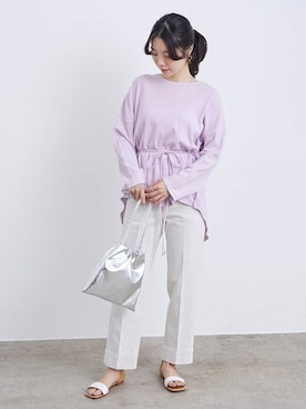 ADAM ET ROPE' STAFFさん（レディース・162cm）の春コーディネート