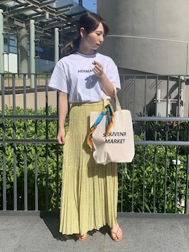 ADAM ET ROPE' STAFFさん(レディース・157cm)の春コーディネート