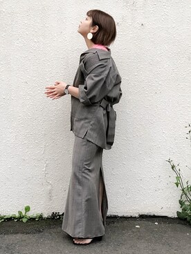 ADAM ET ROPE' STAFFさん(レディース・152cm)の春コーディネート