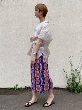 ADAM ET ROPE' STAFFさん（レディース・164cm）の春コーディネート