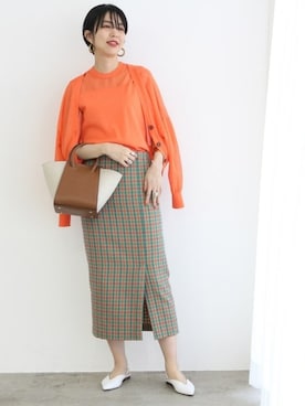 ADAM ET ROPE' STAFFさん（レディース・167cm）の春コーディネート