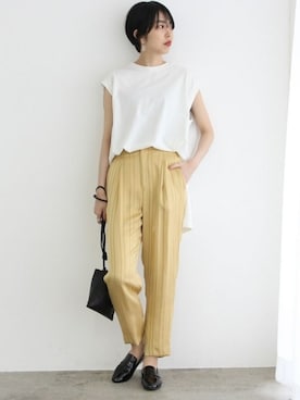 ADAM ET ROPE' STAFFさん（レディース・167cm）の夏コーディネート