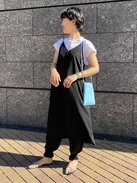 ADAM ET ROPE' STAFFさん（レディース・160cm）の夏コーディネート