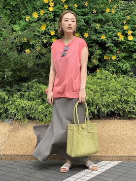 ADAM ET ROPE' STAFFさん(レディース・163cm)の夏コーディネート