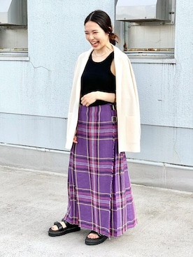 ADAM ET ROPE' STAFFさん(レディース・158cm)の夏コーディネート