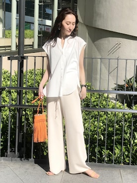 ADAM ET ROPE' STAFFさん（レディース・170cm）の夏コーディネート