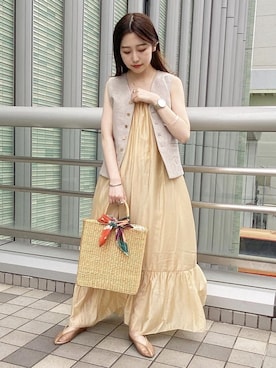 ADAM ET ROPE' STAFFさん（レディース・157cm）の夏コーディネート