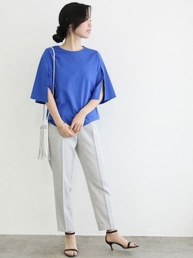 ADAM ET ROPE' STAFFさん（レディース・162cm）の夏コーディネート