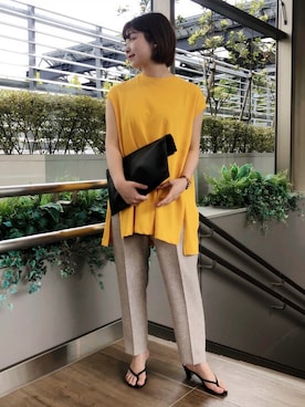 ADAM ET ROPE' STAFFさん（レディース・152cm）の夏コーディネート