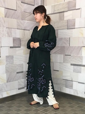 ADAM ET ROPE' STAFFさん（レディース・160cm）の夏コーディネート