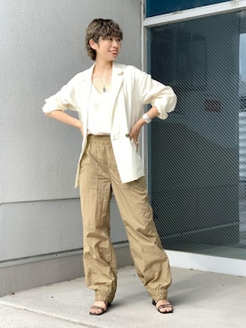 ADAM ET ROPE' STAFFさん（レディース・164cm）の夏コーディネート