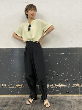 ADAM ET ROPE' STAFFさん（レディース・164cm）の夏コーディネート