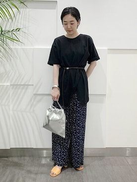 ADAM ET ROPE' STAFFさん（レディース・155cm）の夏コーディネート