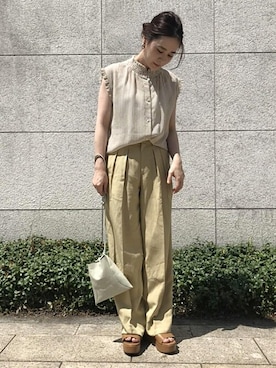 ADAM ET ROPE' STAFFさん（レディース・158cm）の夏コーディネート