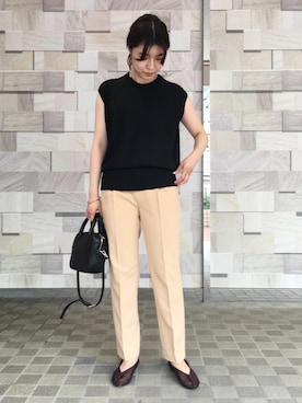 「ボストンバッグ」｜ADAM ET ROPE' STAFFさん（レディース・160cm）の夏コーディネート