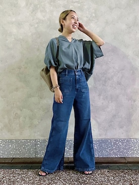 ADAM ET ROPE' STAFFさん(レディース・152cm)の夏コーディネート