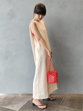 ADAM ET ROPE' STAFFさん（レディース・160cm）の夏コーディネート