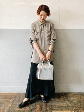 ADAM ET ROPE' STAFFさん（レディース・162cm）の秋コーディネート