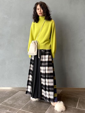 「VASIC（ヴァジック）のアイテム」を使った、ADAM ET ROPE' STAFFさん（レディース・156cm）の秋コーディネート