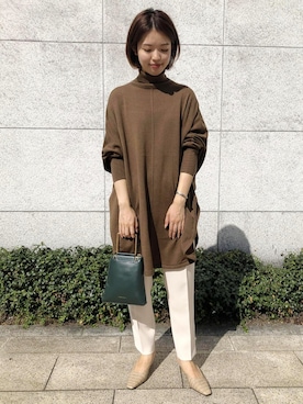 ADAM ET ROPE' STAFFさん(レディース・156cm)の秋コーディネート