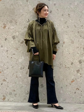 ADAM ET ROPE' STAFFさん（レディース・160cm）の秋コーディネート