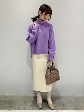 「Adam et Rope'」｜ADAM ET ROPE' STAFFさん（レディース・157cm）の秋コーディネート