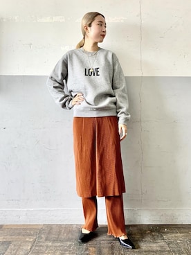 ADAM ET ROPE' STAFFさん（レディース・162cm）の秋コーディネート