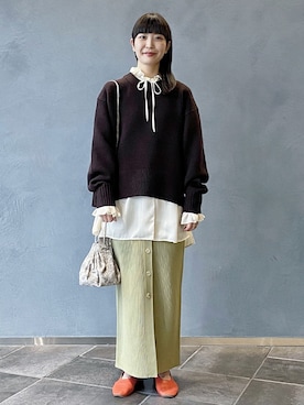 ADAM ET ROPE' STAFFさん(レディース・160cm)の秋コーディネート