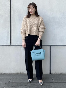 ADAM ET ROPE' STAFFさん（レディース・160cm）の秋コーディネート