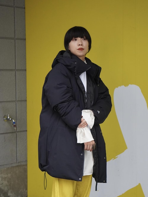 Adam Et Rope Staff Adam Et Rope Adam Et Rope のダウンジャケット コートを使ったコーディネート Wear