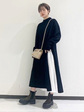 ADAM ET ROPE' STAFFさん(レディース・159cm)の秋コーディネート