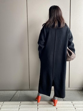 「タートルネックワンピース」｜ADAM ET ROPE' STAFFさん（レディース・160cm）の秋コーディネート