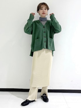 ADAM ET ROPE' STAFFさん(レディース・159cm)の秋コーディネート