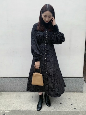 ADAM ET ROPE' STAFFさん(レディース・161cm)の冬コーディネート