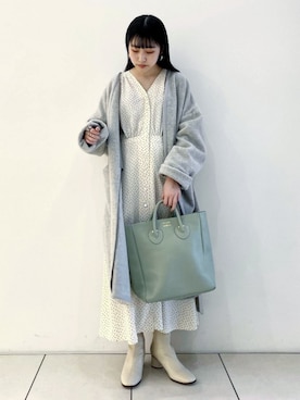 ADAM ET ROPE' STAFFさん(レディース・157cm)の冬コーディネート