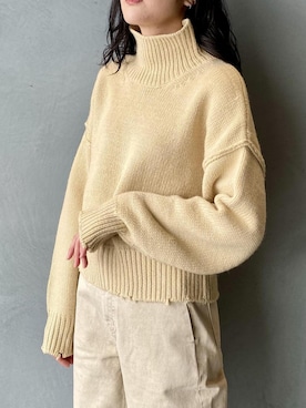 ADAM ET ROPE' STAFFさん（レディース・164cm）の冬コーディネート