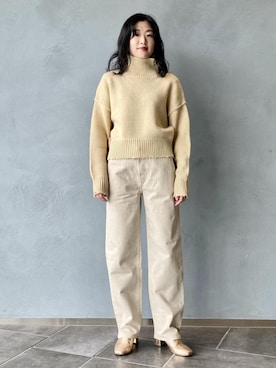 ADAM ET ROPE' STAFFさん（レディース・164cm）の冬コーディネート