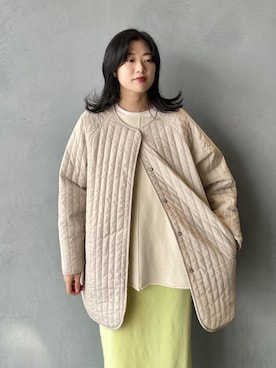 ADAM ET ROPE' STAFFさん（レディース・164cm）の冬コーディネート