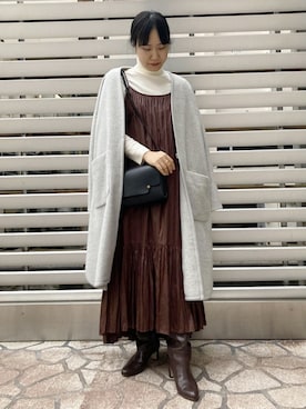 ADAM ET ROPE' STAFFさん(レディース・164cm)の冬コーディネート