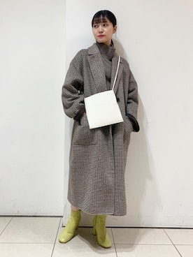 ADAM ET ROPE' STAFFさん（レディース・156cm）の冬コーディネート