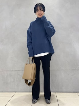 ADAM ET ROPE' STAFFさん（レディース・160cm）の冬コーディネート