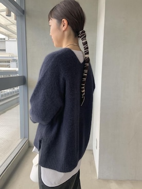 ADAM ET ROPE' STAFFさん（レディース・158cm）の冬コーディネート