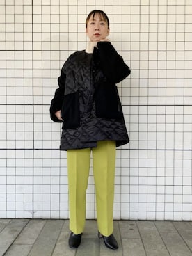 ADAM ET ROPE' STAFFさん（レディース・154cm）の冬コーディネート