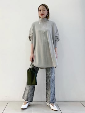 ADAM ET ROPE' STAFFさん（レディース・163cm）の冬コーディネート