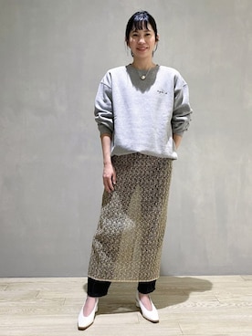 「agnes b.」｜ADAM ET ROPE' STAFFさん（レディース・158cm）の冬コーディネート