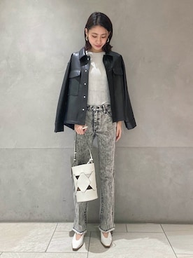 ADAM ET ROPE' STAFFさん（レディース・159cm）の冬コーディネート