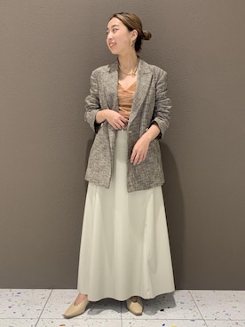 ADAM ET ROPE' STAFFさん（レディース・152cm）の冬コーディネート