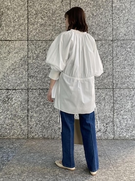 「春スタイリング」｜ADAM ET ROPE' STAFFさん（レディース・160cm）の冬コーディネート