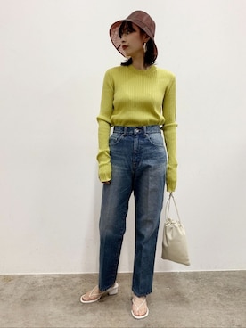 ADAM ET ROPE' STAFFさん（レディース・162cm）の冬コーディネート